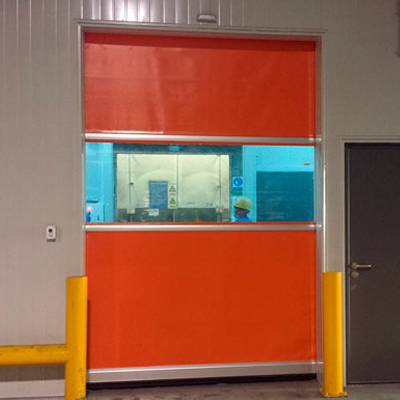 PVC shutter door