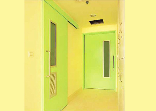Door for bathroom-semi-automatic sliding door