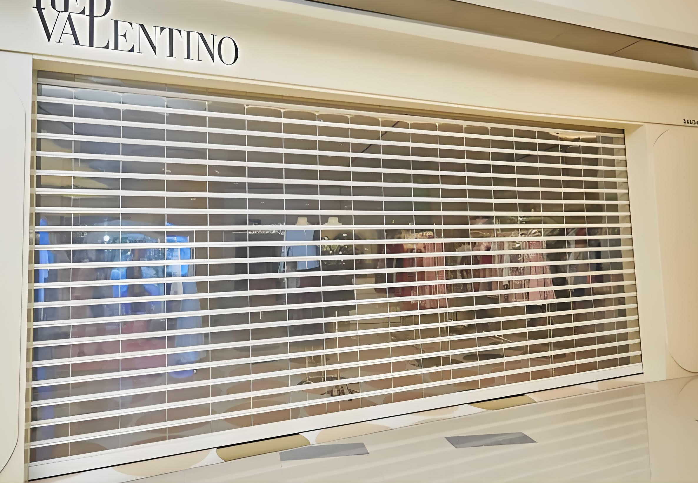 Crystal anti-theft shutter