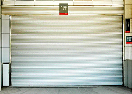 Steel vertical fireproof and smoke-proof roller shutter