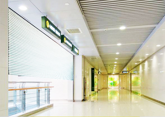 Steel vertical roller blind